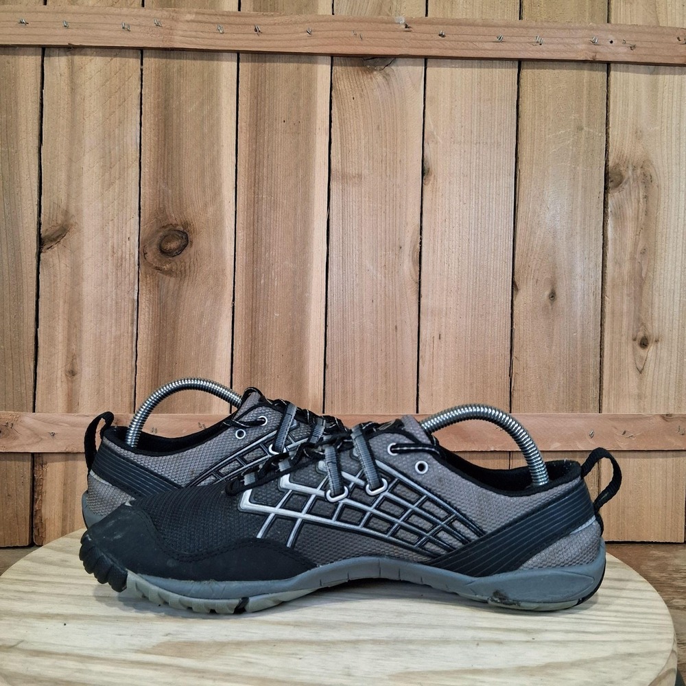 Merrell Trail Glove 2 Shoes Mens 8.5 Black Running Vibram Athletic Minimalist - Picture 6 of 10